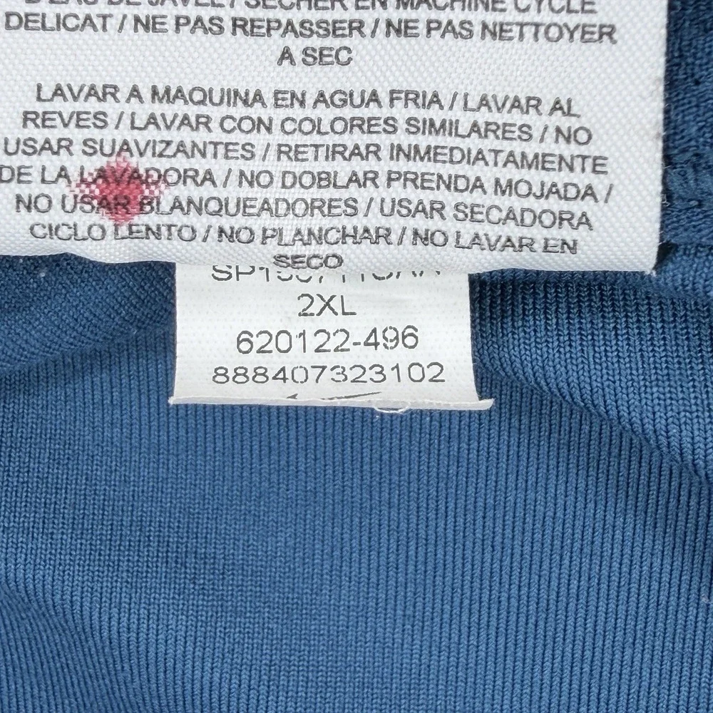 Nike Kiger Trail Running Tights Men 2XL Blue Dri-FIT Zip Ankle 620122